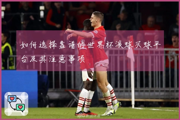 如何选择靠谱的世界杯滚球买球平台及其注意事项